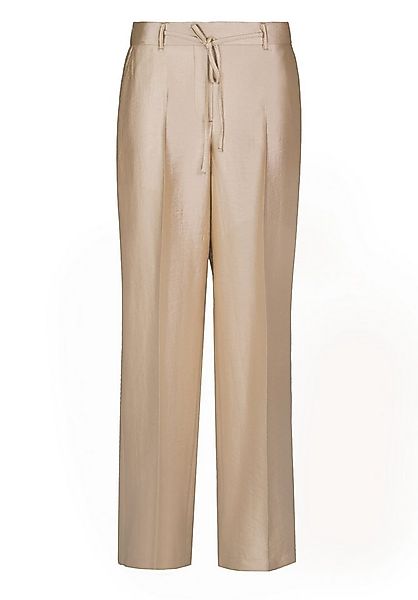 bianca Stoffhose PARIGI ? Elegante Stoffhose mit Glanz & Bügelfalte günstig online kaufen