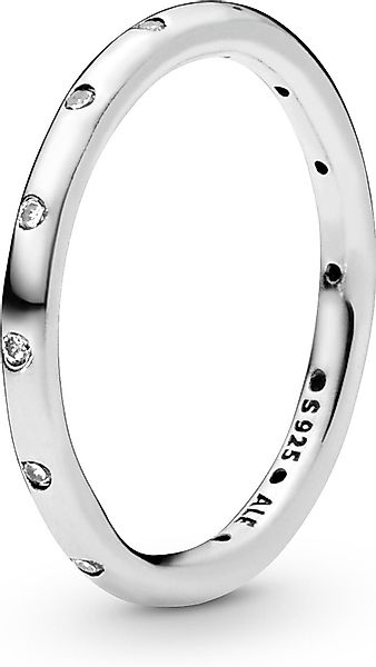 Pandora Fingerring Pandora Einfacher Funkelnder Band-Ring günstig online kaufen
