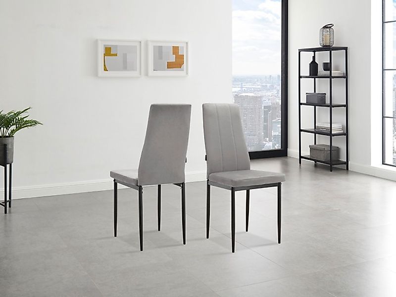 INOSIGN Esszimmerstuhl »Remus«, (Set), 1 St., Samtvelours, im 1er,2er und 4 günstig online kaufen
