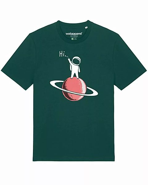 wat? Apparel Print-Shirt Astronaut says Hi (1-tlg) günstig online kaufen