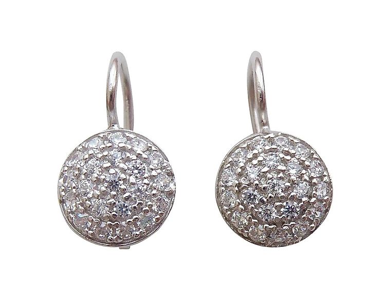 Mugello Paar Ohrhänger Clarita Zirkona Sterlingsilber festlich und funkelnd günstig online kaufen