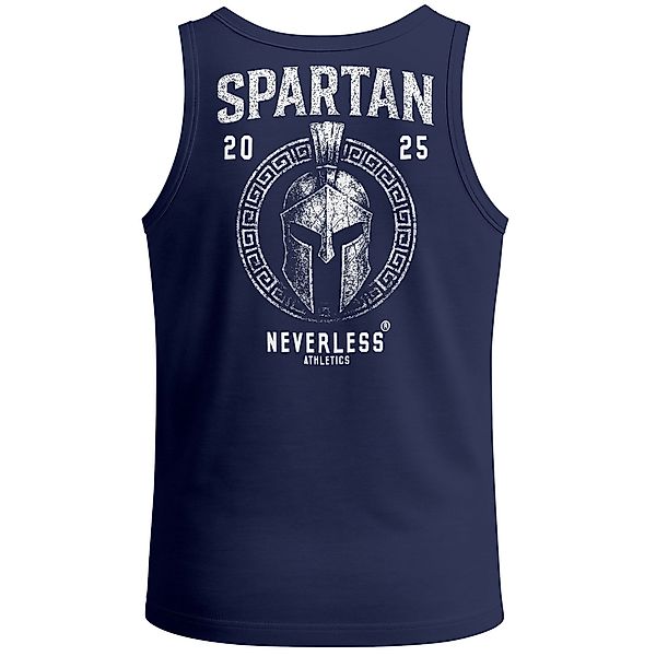 Neverless Tanktop Herren Tank-Top Backprint Helm-Print günstig online kaufen