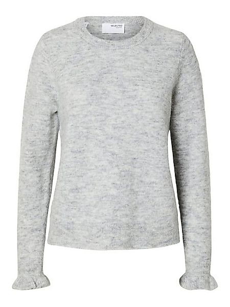 SELECTED FEMME Strickpullover LULU (1-tlg) Rüschen günstig online kaufen