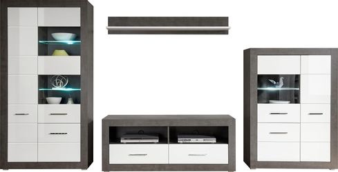 INOSIGN Wohnwand "Etero" Set, 4 Stk. tlg. günstig online kaufen