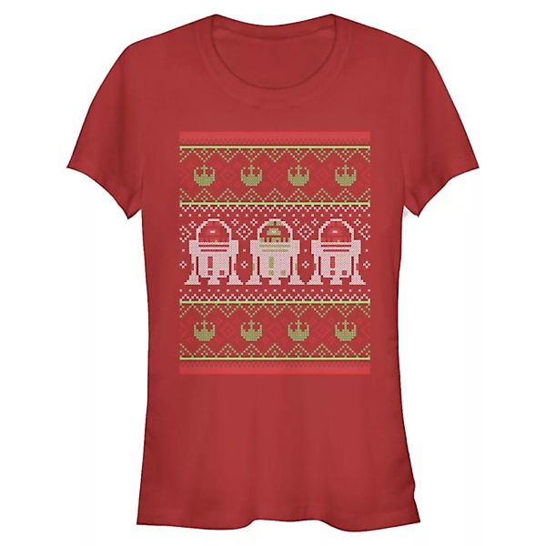 Star Wars - R2-D2 Christmas Units - Weihnachten - Frauen T-Shirt günstig online kaufen