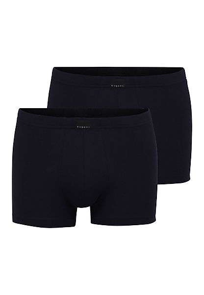 bugatti Boxershorts "Madrid", (2er Pack), mit weichem Taillenbund günstig online kaufen