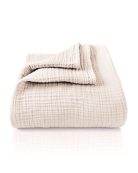 Laynenburg Tagesdecke Musselin aus 100% Baumwolle günstig online kaufen