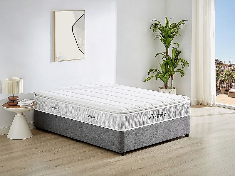 Taschenfederkernmatratze - 160 x 200 cm - Hybridmatratze - Auflage Nano-Fed günstig online kaufen