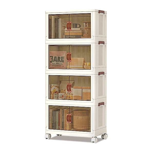GarveeMore Stauraumschrank Plastik Garderobe Snack Schrank günstig online kaufen