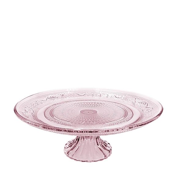 NaDeco Dekovase Tortenplatte Glas mit Fuß, günstig online kaufen