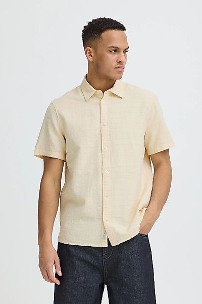 Blend Kurzarmhemd "BHAurel" Schönes Kurzarmhemd mit mit feiner Crinkle-Stru günstig online kaufen