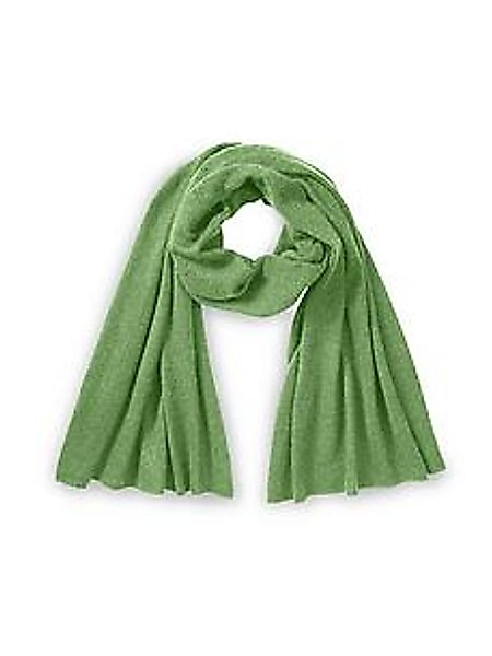 Schal Peter Hahn Seide/Kaschmir grün günstig online kaufen