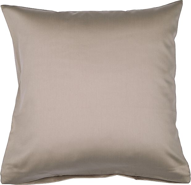 Janine Kissenbezug "Colors Mako Satin" mit Reißverschluss, uni Kissenhülle, günstig online kaufen