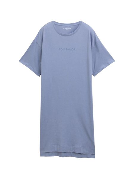 TOM TAILOR Nachthemd "Charlotte" mit Logo, Kurzarm, Rundhalsausschnitt, hau günstig online kaufen