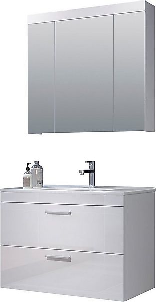 welltime Badmöbel-Set Dormoletto, (2-St), Badmöbel-Set, Badezimmer-Set günstig online kaufen