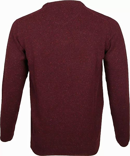 Barbour Tisbury Pullover Wolle Bordeaux - Größe L günstig online kaufen