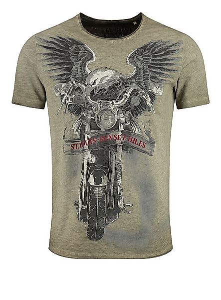 Key Largo T-Shirt T-Shirt Sunset Hills USA Biker Print Motiv vintage Look M günstig online kaufen