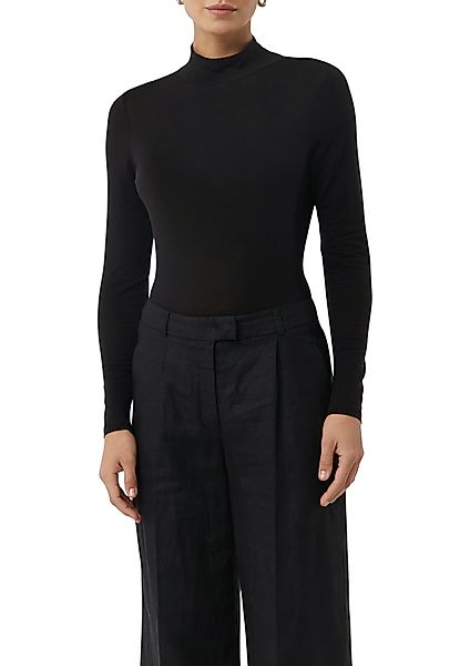 Comma Langarmshirt mit Wollanteil günstig online kaufen