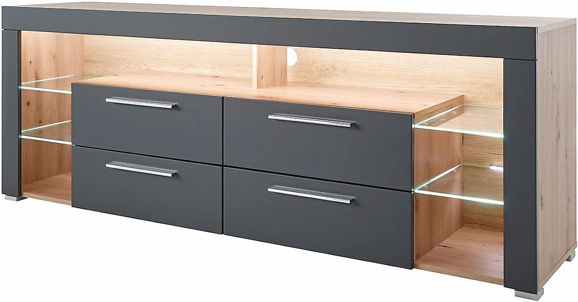 Stolkom TV-Schrank "Goal TV Lowboard, B/H/T 179x67x 44 cm" 1 Stk. tlg. %RES günstig online kaufen