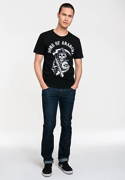 LOGOSHIRT T-Shirt "Sons of Anarchy Logo", mit Sons of Anarchy-Print günstig online kaufen