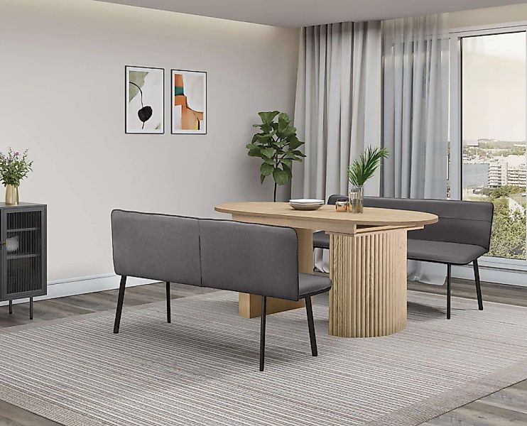 OTTO home Esstisch "Gartempe" ausziehbar 160-210 cm, Synchronauszug, inkl E günstig online kaufen