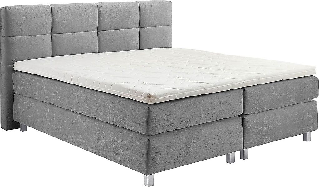 Westfalia Schlafkomfort Boxspringbett wahlweise mit Kaltschaum-Topper günstig online kaufen