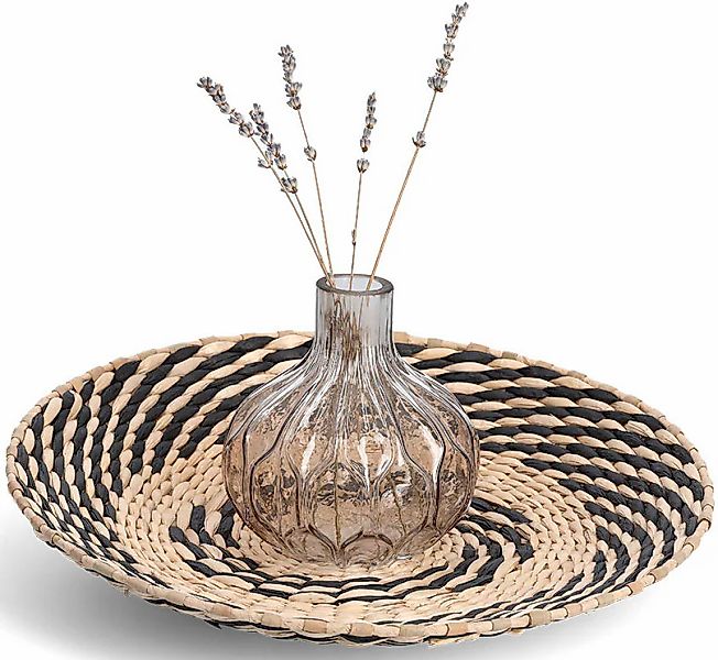 Zeller Present Dekoschale, (1 St.), Ø 35 cm, Papiergeflecht günstig online kaufen