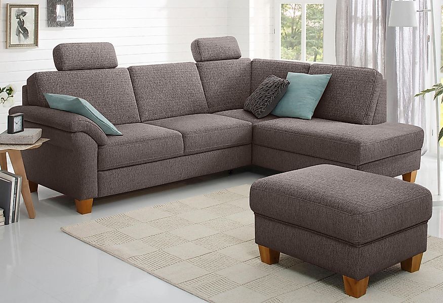 Home affaire Ecksofa Borkum L-Form, mit günstig online kaufen