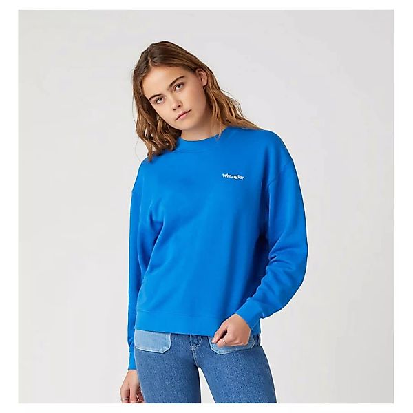 Wrangler Retro Sweatshirt L Strong Blue günstig online kaufen