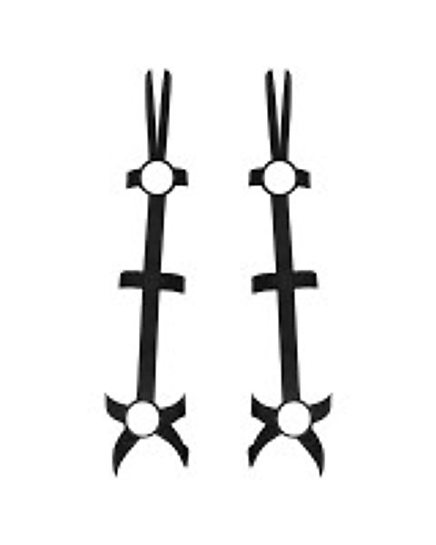 Obsessive Armstulpen Arm Harness - schwarz (2-St) elastisches Material günstig online kaufen