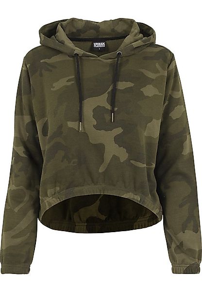 URBAN CLASSICS Sweatshirt Urban Classics Damen Ladies Camo Cropped Hoody (1 günstig online kaufen
