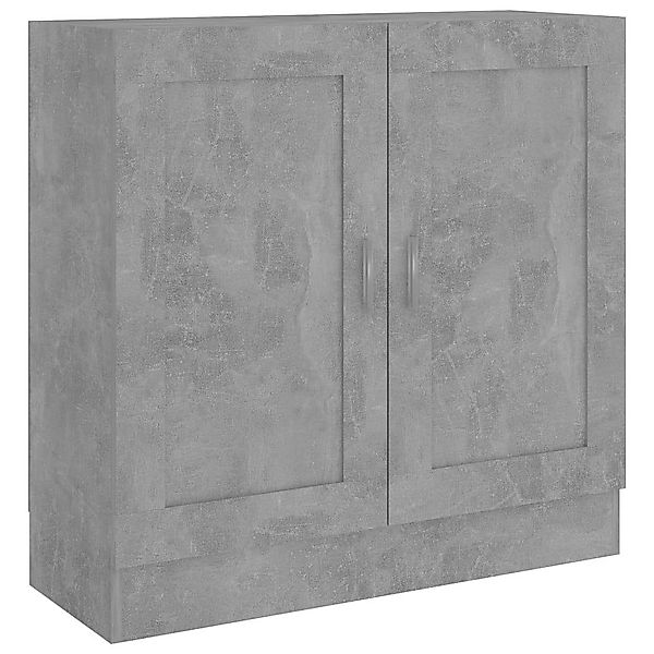 furnicato Bücherregal Bücherschrank Betongrau 82,5x30,5x80 cm günstig online kaufen