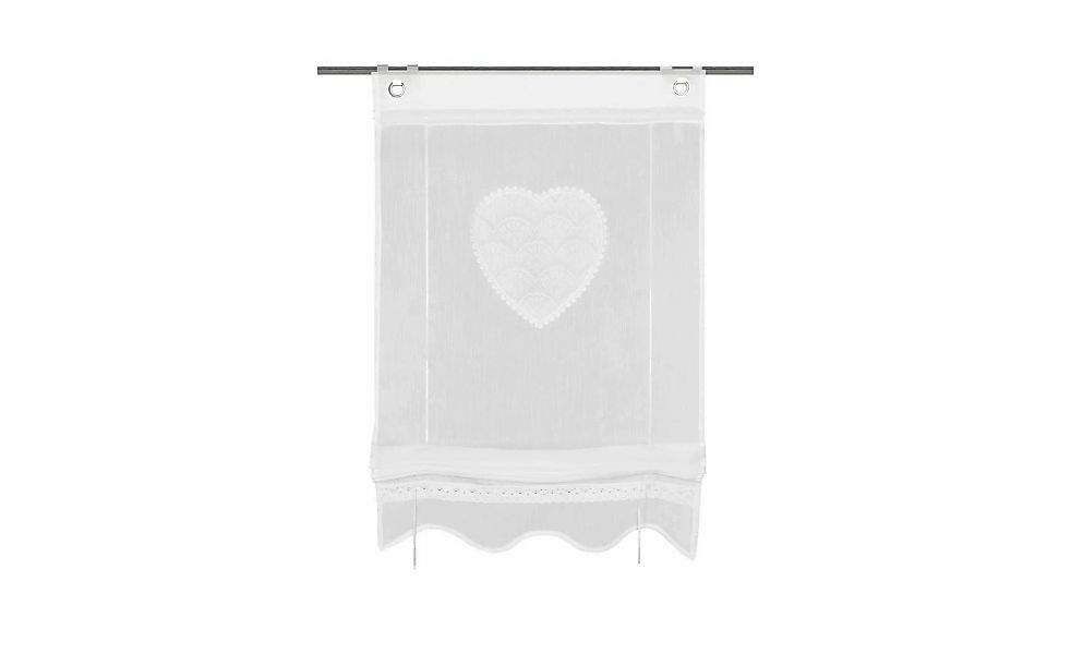 HOME Wohnideen Bändchenrollo   ¦ weiß ¦ Maße (cm): B: 100 H: 140 Gardinen & günstig online kaufen
