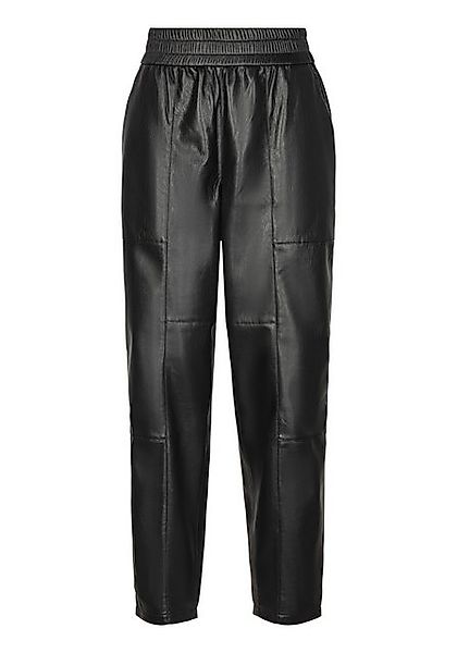 BOSS ORANGE Lederimitathose "Taiya2 Premium Damenmode", mit elastischem Tai günstig online kaufen