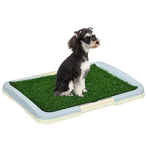 PawHut Hundetoilette Puppy Pee Pad, Welpentoilette, Hundeklo, Abnehmbar und günstig online kaufen