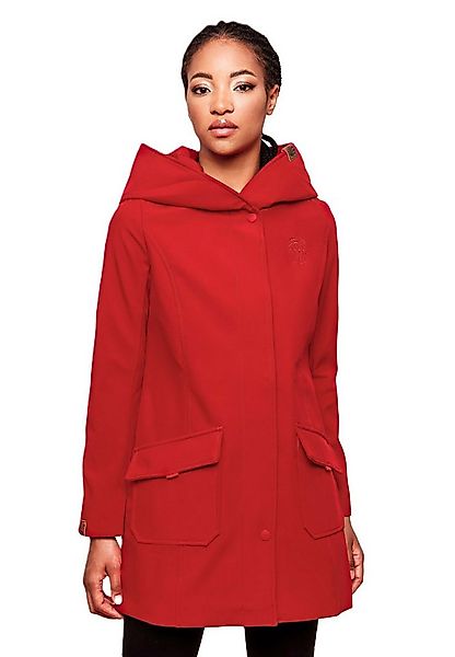 Marikoo Softshelljacke Softshelljacke Mayleen – Damen Übergangsjacke mit Ka günstig online kaufen