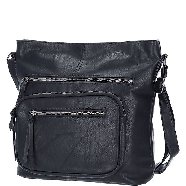 Antonio Umhängetasche Antonio Damen Handtasche schwarz günstig online kaufen