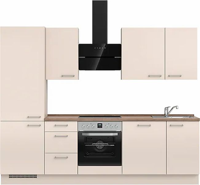 nobilia® Küchenzeile »"Laser II"«, vormontiert, Ausrichtung wählbar, Breite günstig online kaufen