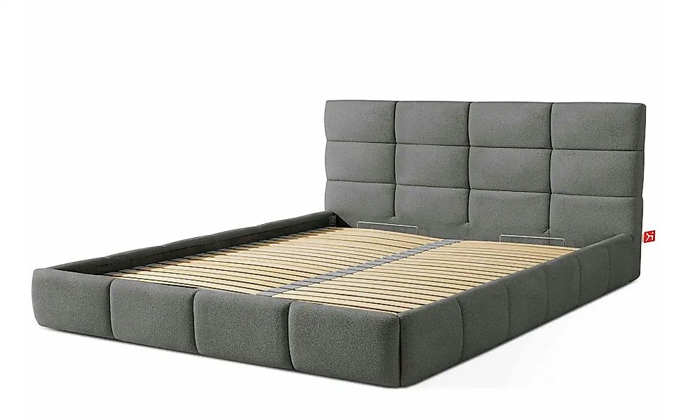 KONSIMO Polsterbett  Altos ¦ grau ¦ Maße (cm): B: 196 H: 115 Betten > Polst günstig online kaufen