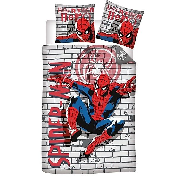 Spiderman Kinderbettwäsche Spiderman Bettwäsche Kinder Bettbezug günstig online kaufen