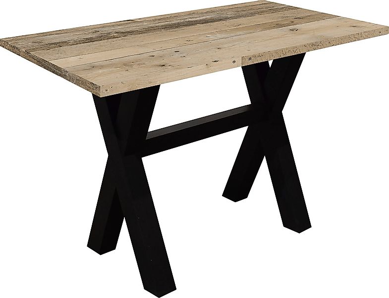 Mäusbacher Bartisch Gestell in X-Form (Breite 120, 140 oder 160 cm) günstig online kaufen