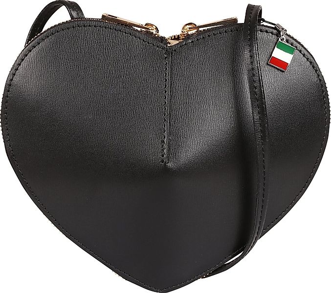 FLORENCE Umhängetasche Florence Damen Umhängetasche Leder Herz (Umhängetasc günstig online kaufen