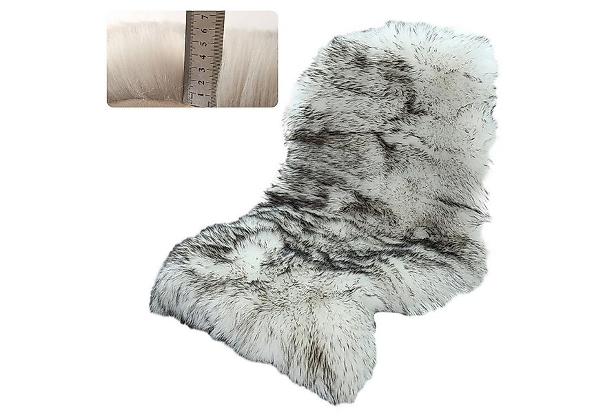 REDOM Fellteppich Kunstfell-Teppich Teppich Schaffell-Optik Schlafzimmertep günstig online kaufen