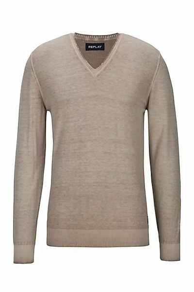 Replay V-Ausschnitt-Pullover V-Neck günstig online kaufen