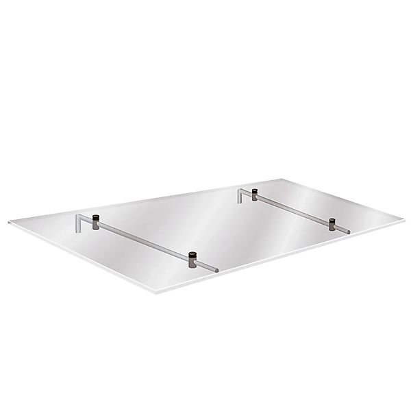 Roro Vordach V172 Edelstahl 200 cm x 80 cm günstig online kaufen