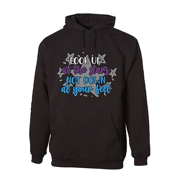 G-graphics Hoodie Look up to the stars, not down at your feet Unisex mit tr günstig online kaufen