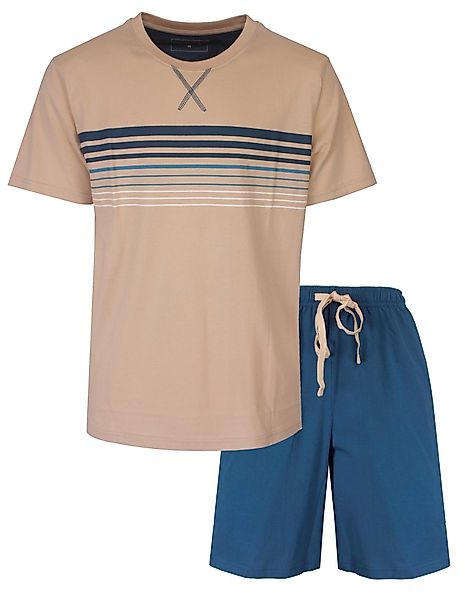 M.E.Q. Shorty Herren Pyjama kurz (2 günstig online kaufen