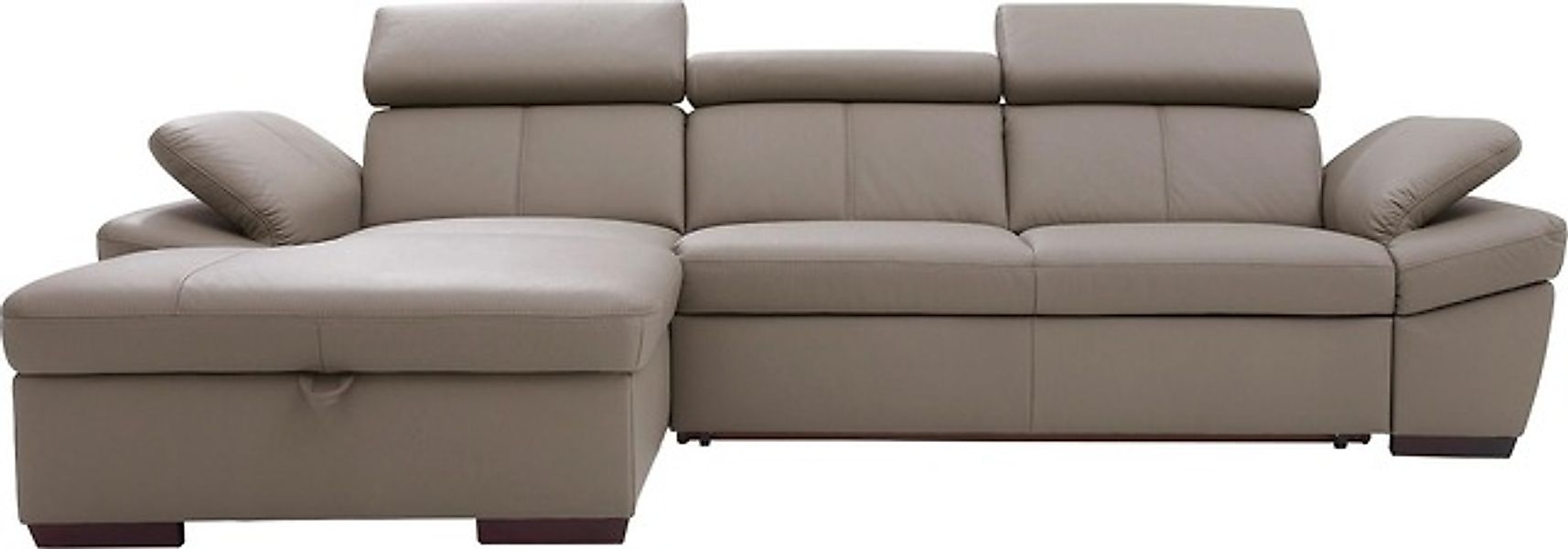 exxpo - sofa fashion Ecksofa »Salerno, Funktionssofa, Breite 280cm, hoher S günstig online kaufen