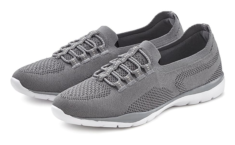 LASCANA Slipper, Halbschuh, leichtes Meshmaterial Sneaker günstig online kaufen