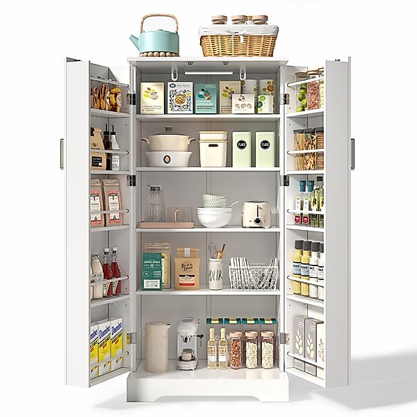 Fanttik Mehrzweckschrank Mehrzweckschrank Multifunktionaler Küchenschrank m günstig online kaufen